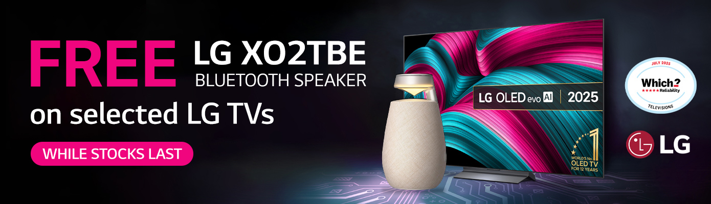 Free bluetooth speaker with LG TVs 2026