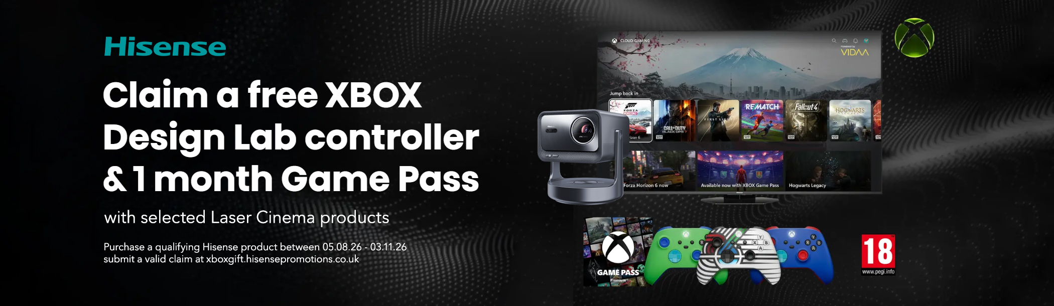 Hisense free xbox controller