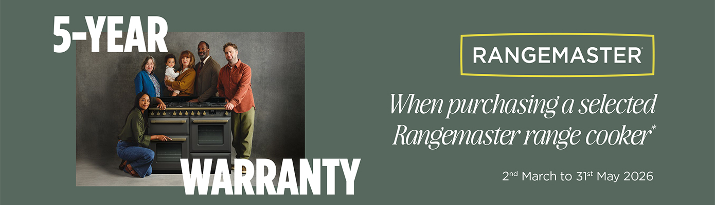 Rangemaster 5 year Warranty 2026