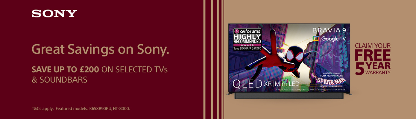 Sony savings up to £200 march 2026