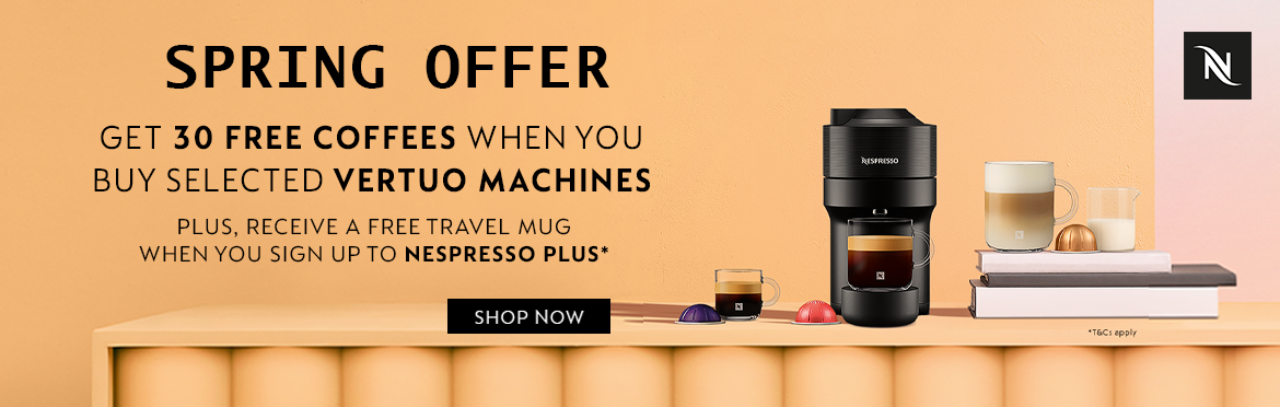 Nespresso 30 Free Capsules Coffee Promotion