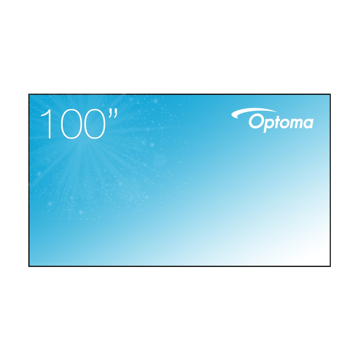 Image of Optoma ALR101 100&quot; 16:9 fixed frame Screen