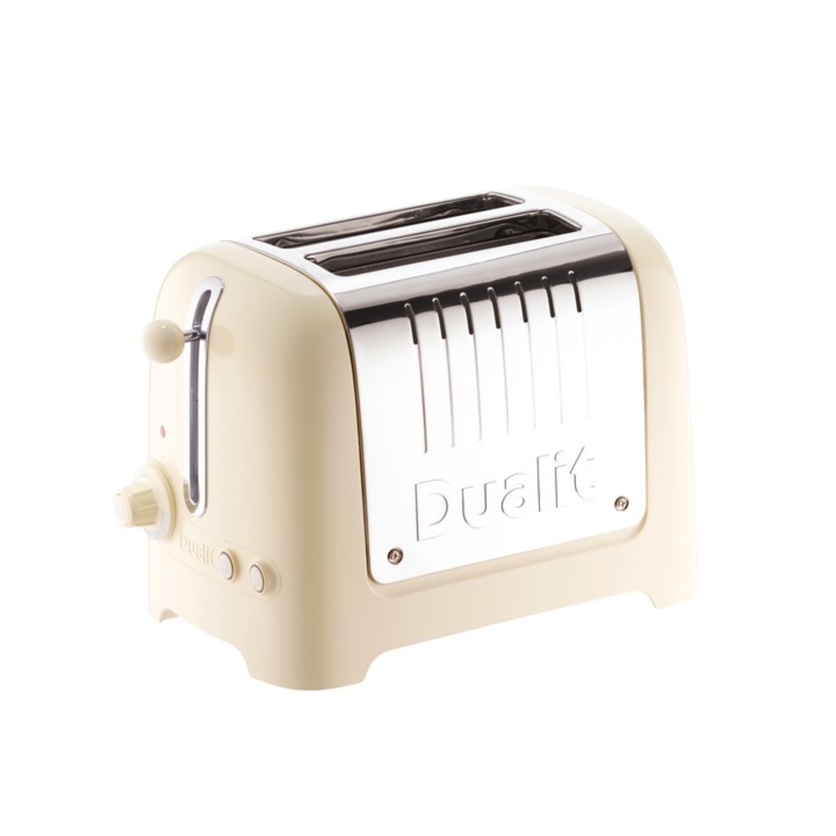 Dualit 26202 2 Slot Lite Toaster, Cream Gloss