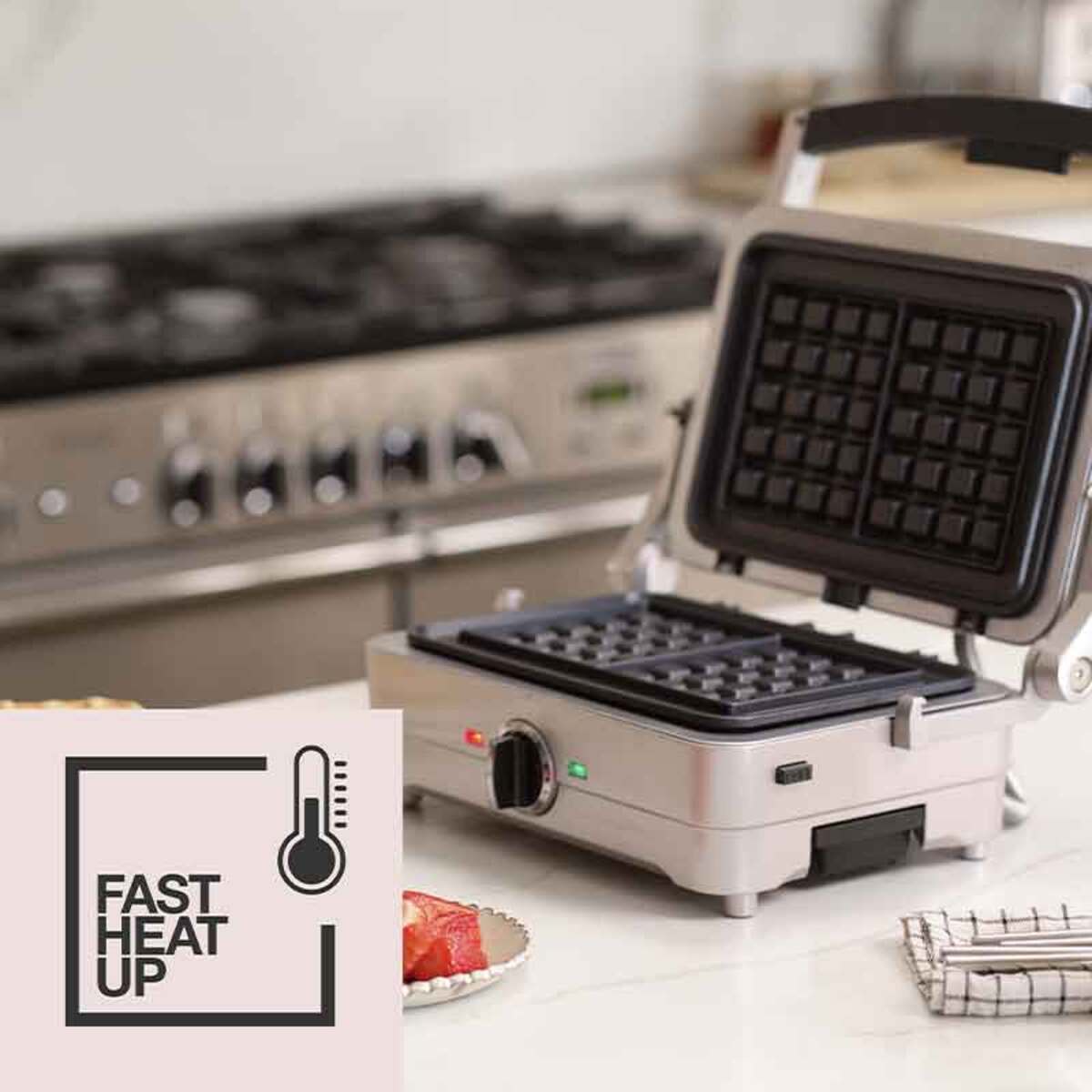 Cuisinart WAF2U 2 in 1 Waffle &amp; Pancake Maker