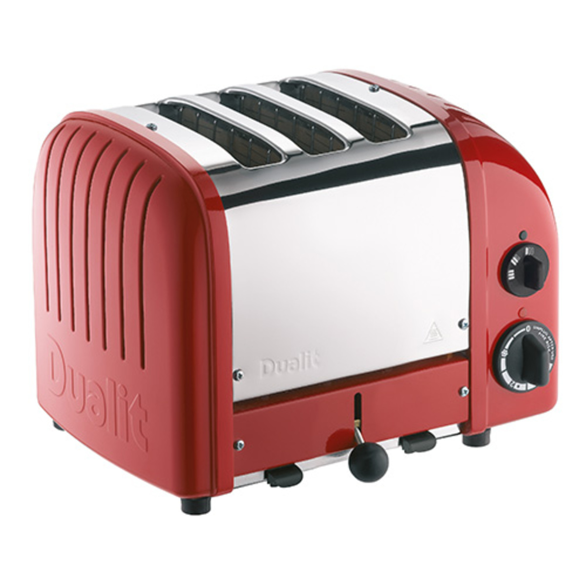Dualit 30111 3 Slot Classic Vario AWS Toaster, Red