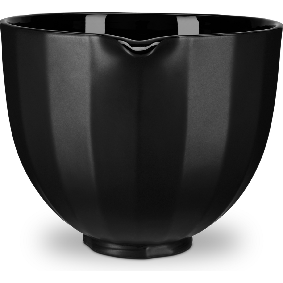 KitchenAid 5KSM2CB5PBS 4.7 Litre Ceramic Mixing Bowl, Black Shell
