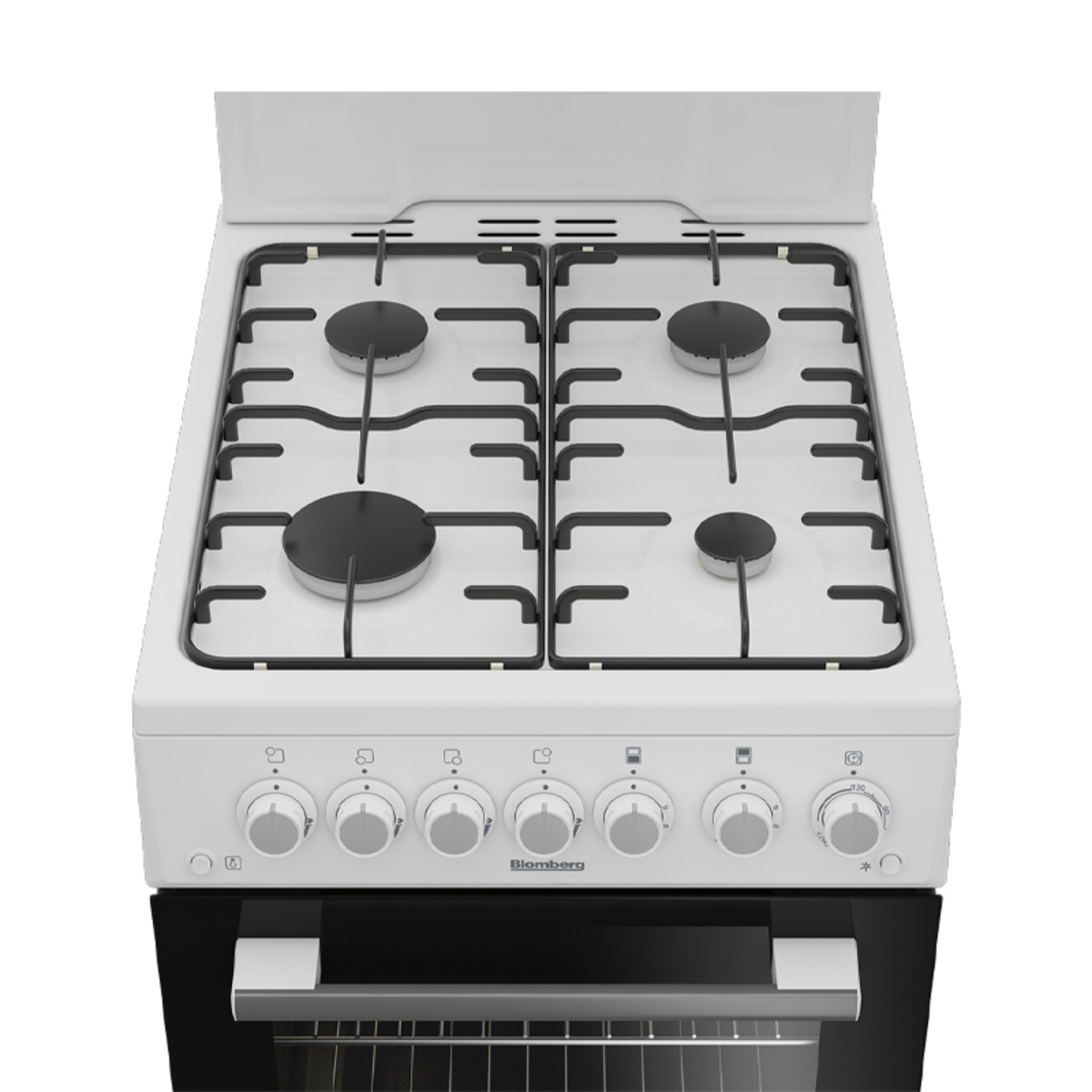 Image of Blomberg GGS9151W 50cm Single Oven Gas Cooker in White