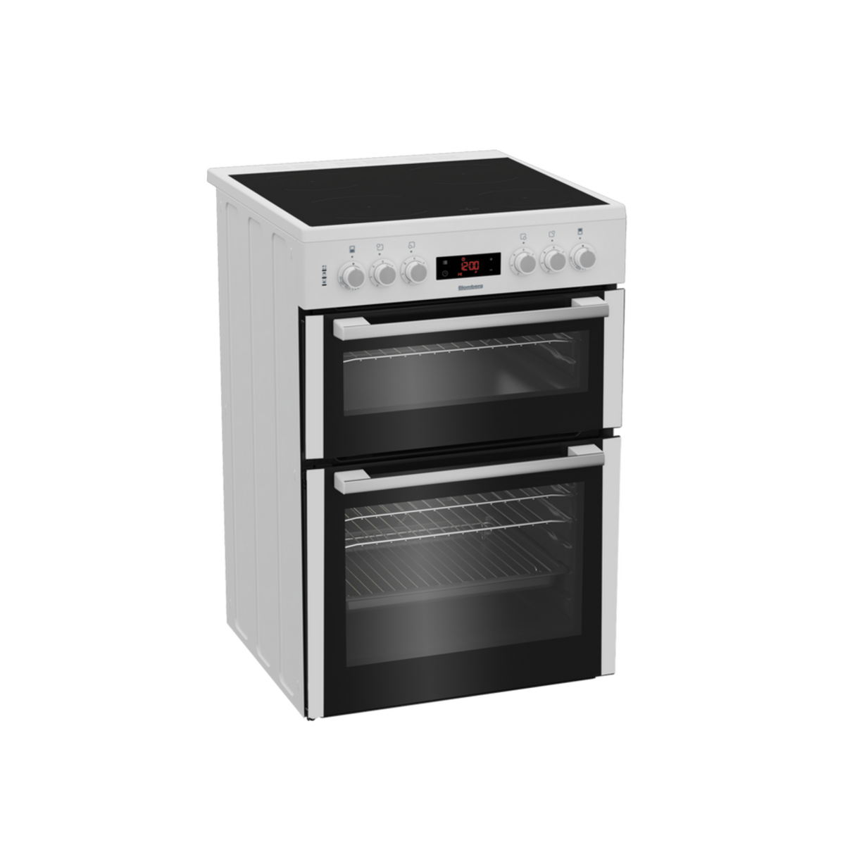 Blomberg HKN65W 60cm Double Oven Electric Cooker in White