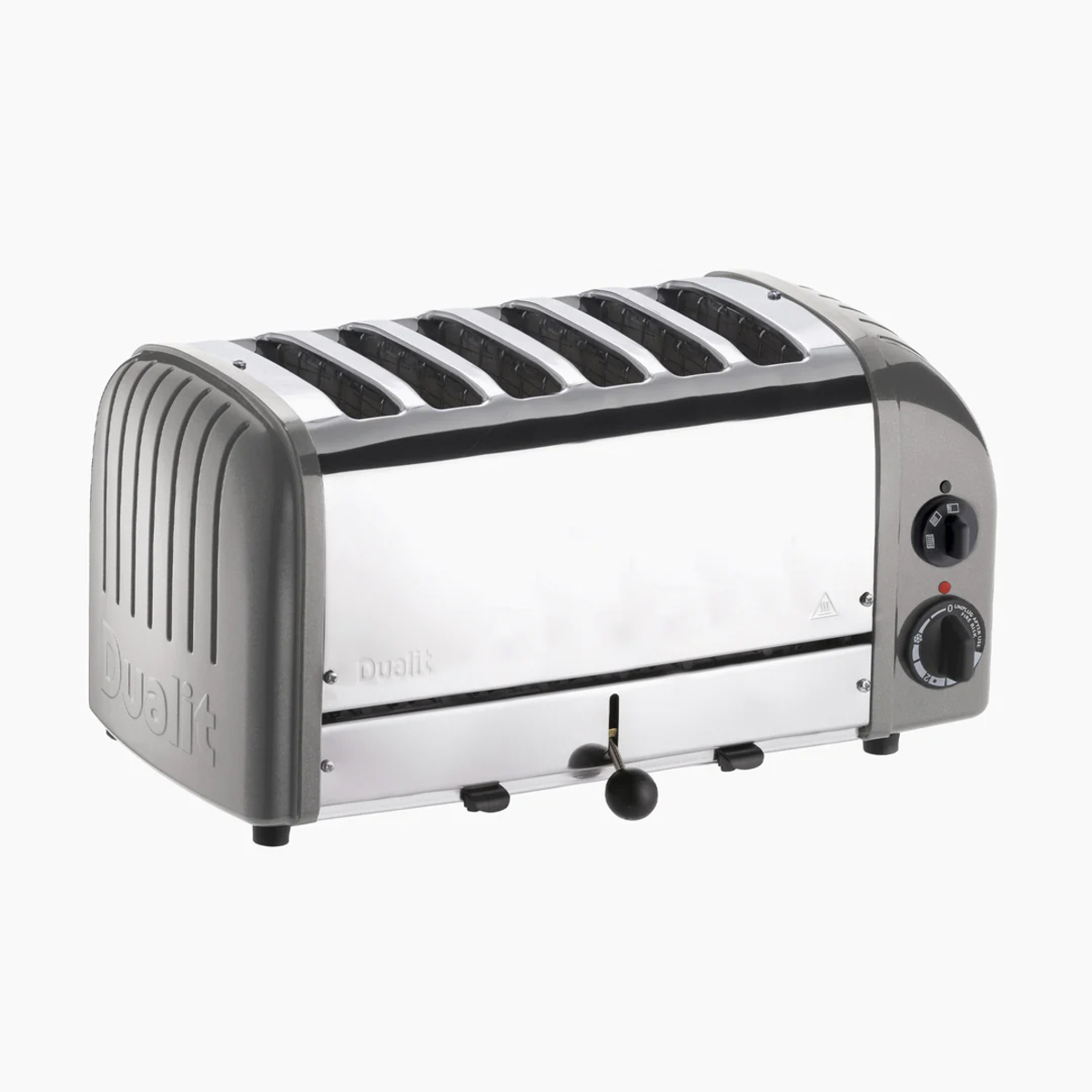 Dualit 60147 6 Slot Classic Toaster, Metallic Silver