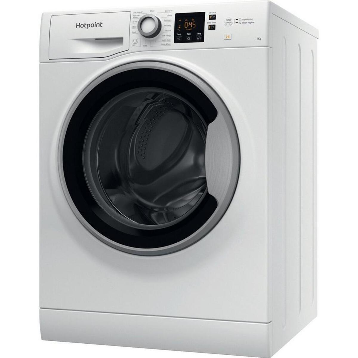 Hotpoint NSWE743UWSUKN 7kg 1400 Spin Washing Machine in White