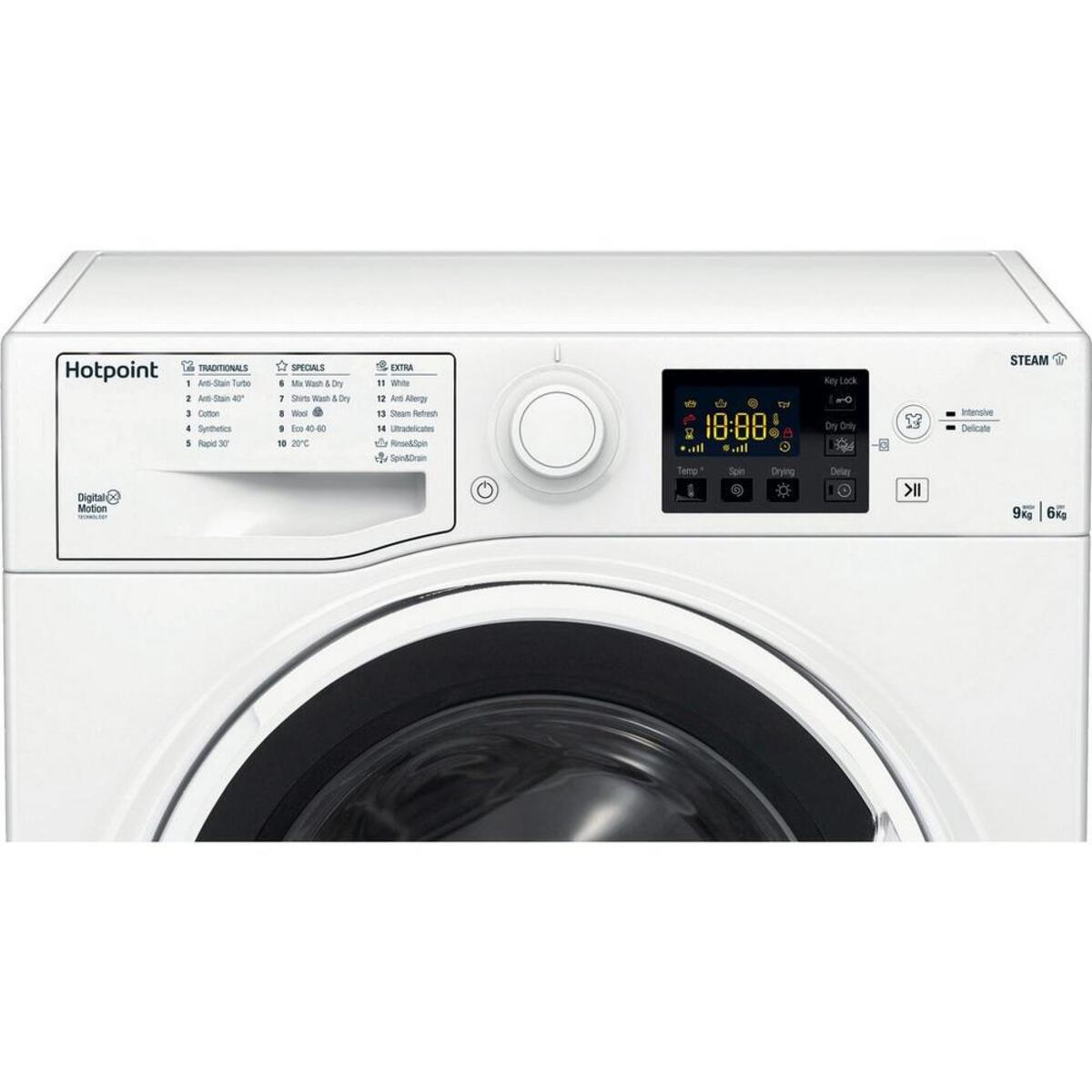 Hotpoint RDGE9643WUKN 9Kg/6Kg 1400 Spin Washer Dryer