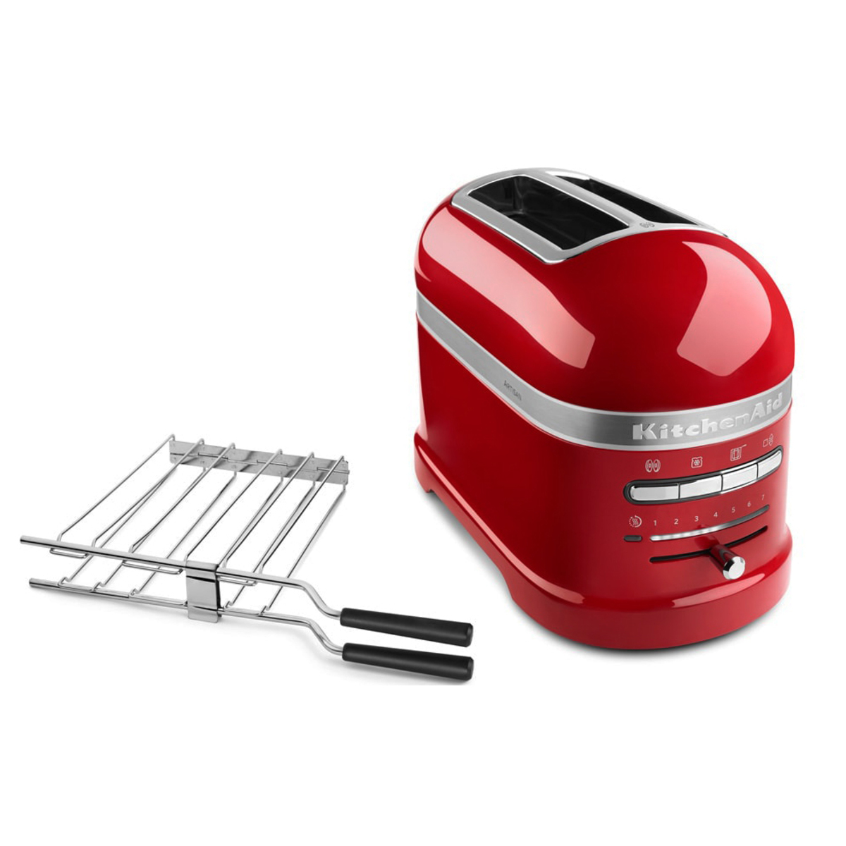 KitchenAid 5KMT2204BCA ARTISAN 2-Slot Toaster, Candy Apple