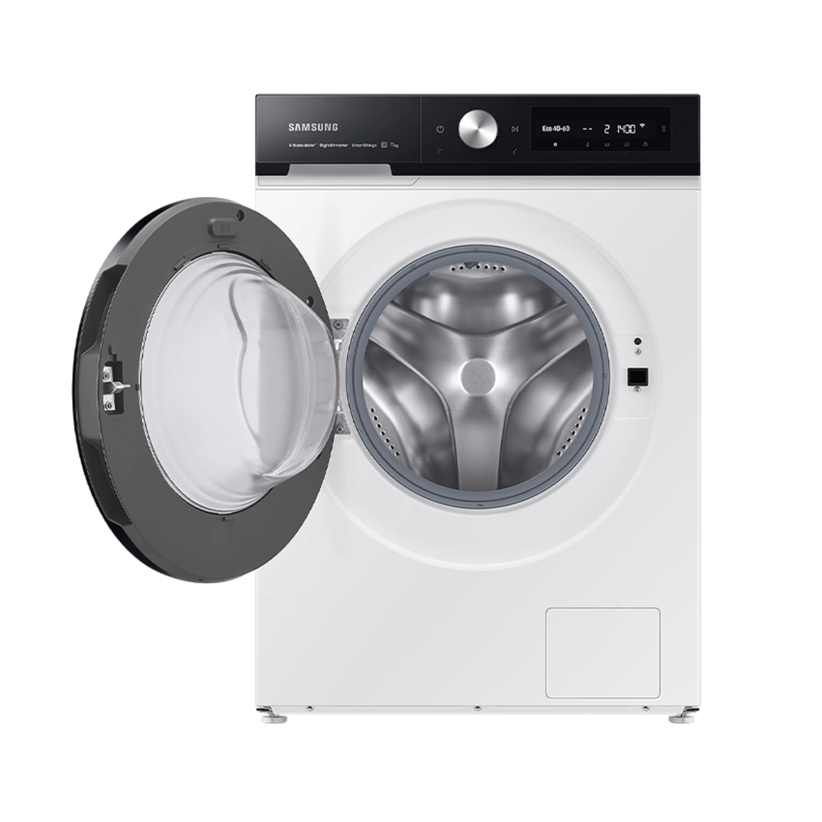 Samsung WW11BB744DGES1 A Rated 11kg 1400 Spin Ecobubble Washing Machine, White