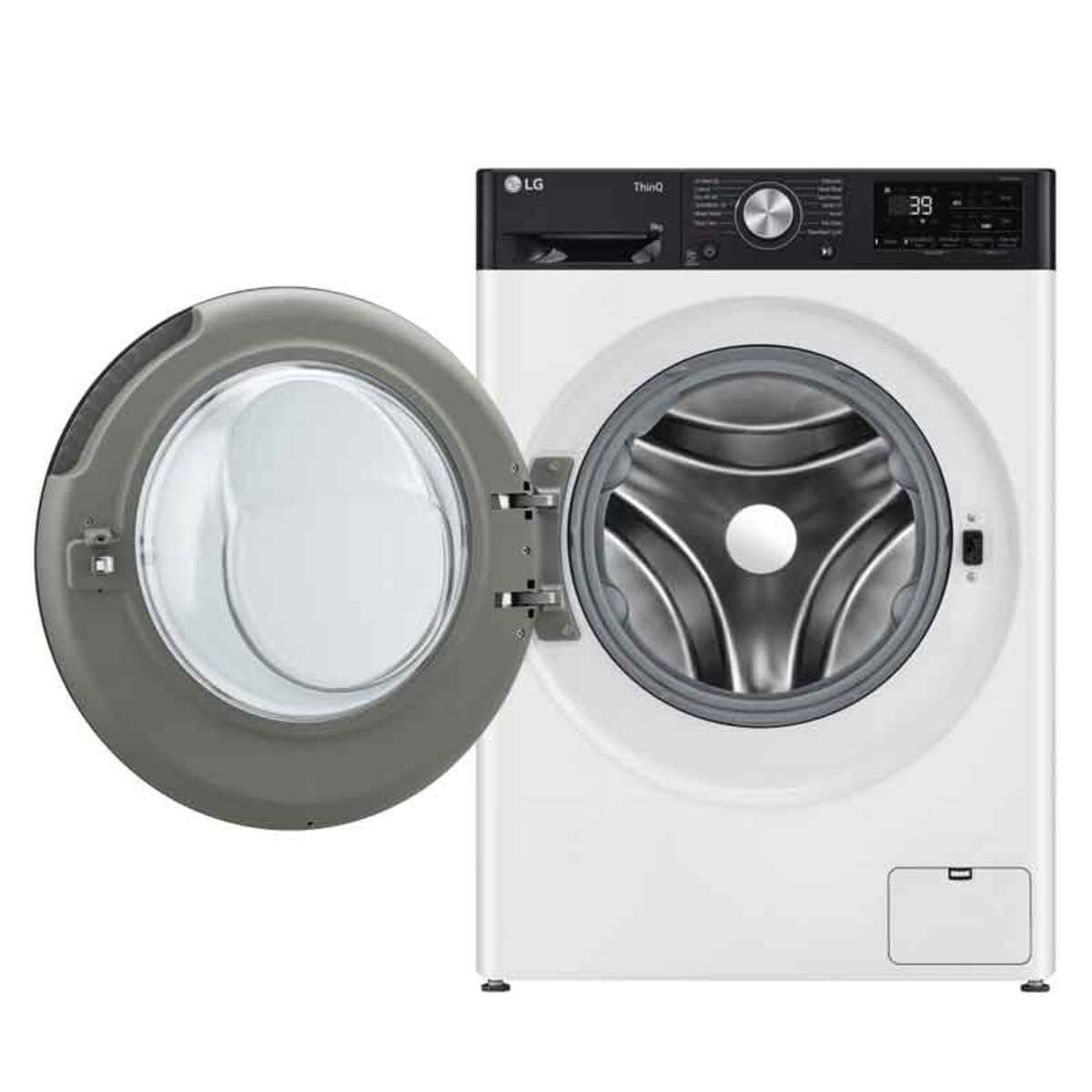 LG F4Y709WBTN1 A Rated 9kg 1400 RPM Washing Machine, White
