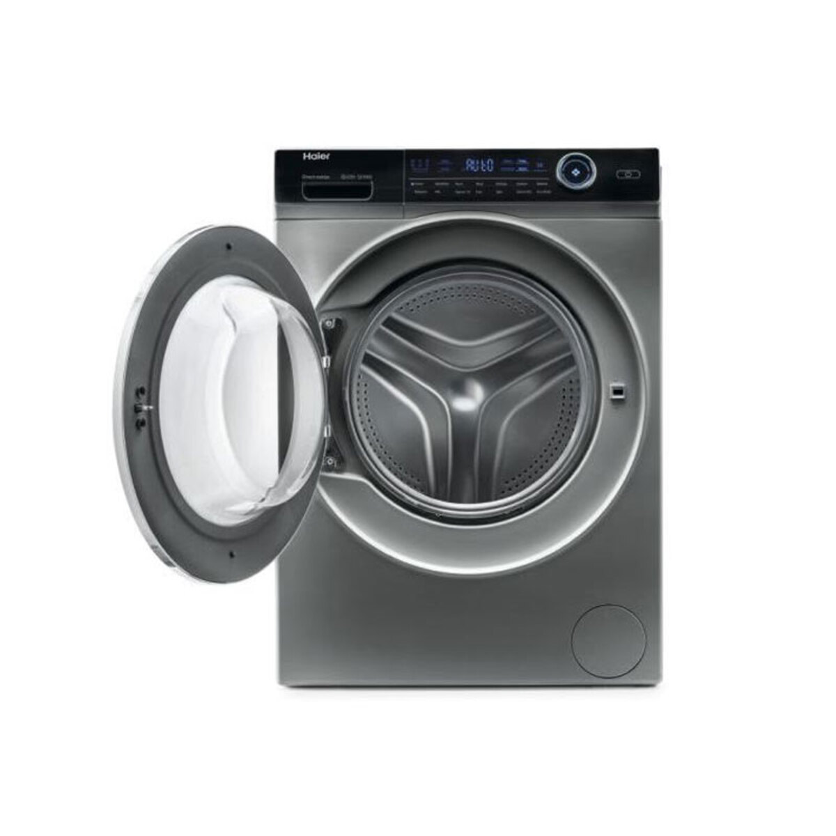Haier HW100B14979S A Rated I-Pro 10kg 1400 Spin Washing Machine, Silver
