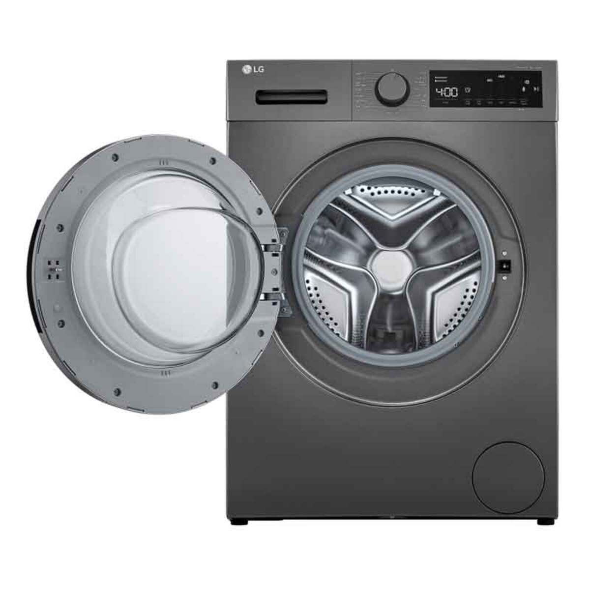LG F2T208SSE B Rated 8kg 1200 RPM Washing Machine, Grey-Silver