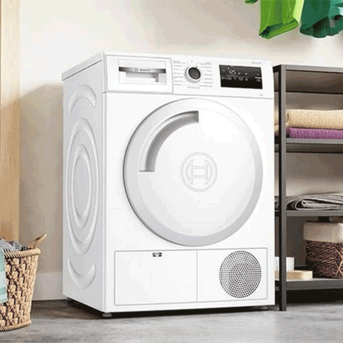 Bosch WTN83202GB B rated 8kg Condenser Tumble Dryer - White