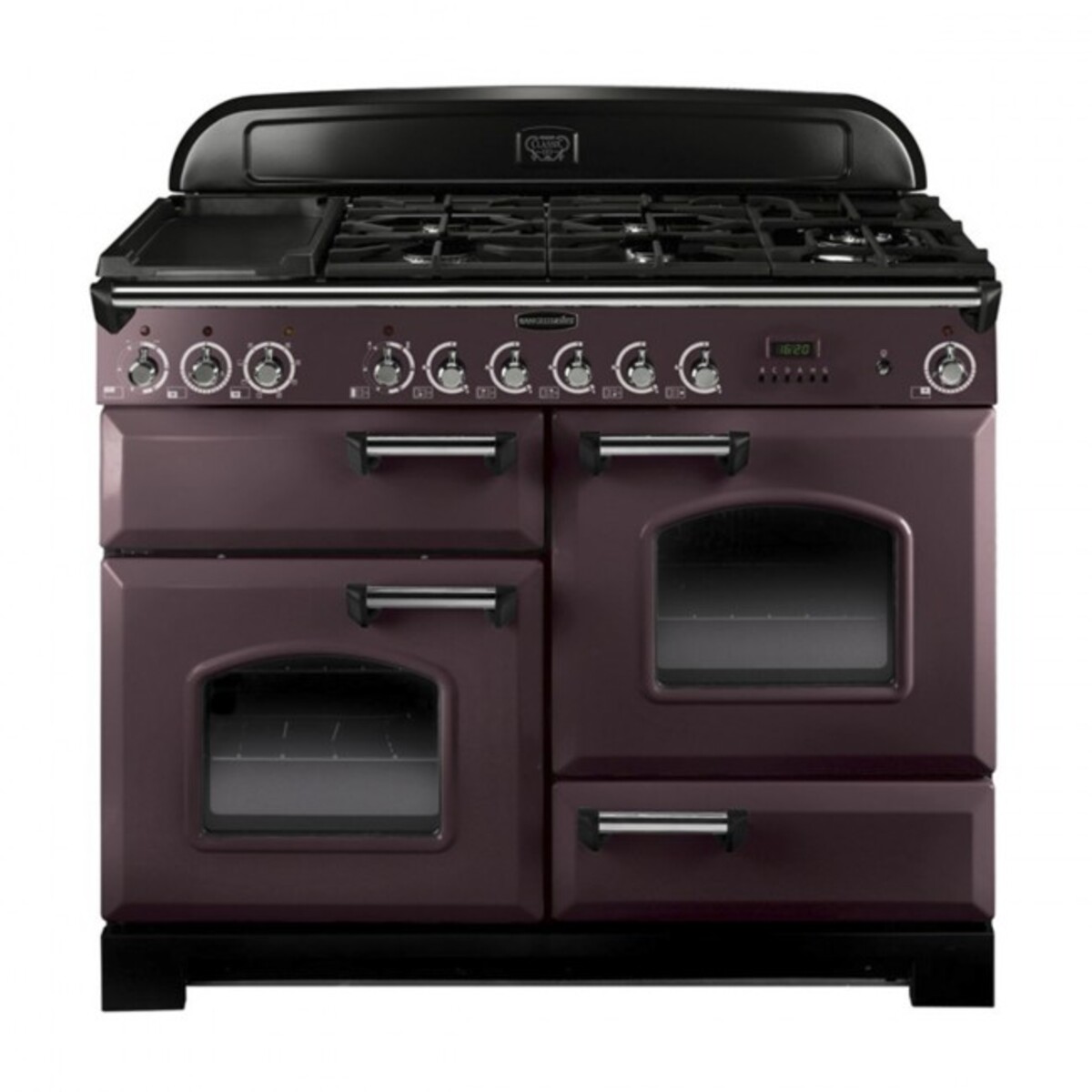 Rangemaster CDL110DFFTP/C CLASSIC DELUXE 110cm Dual Fuel Range Cooker, Taupe