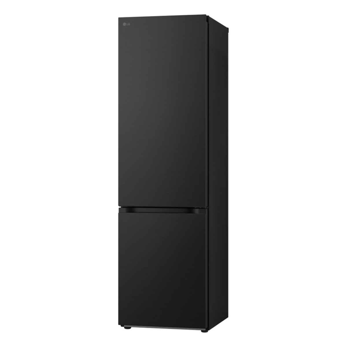 LG GBV5240CEP C Rated 387L 60cm Tall Fridge Freezer, Matte Black