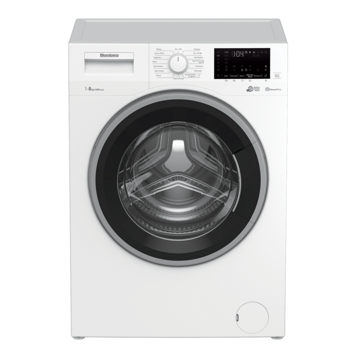 Blomberg LWF184410W C Rated 8kg 1400 Spin Washing Machine in White