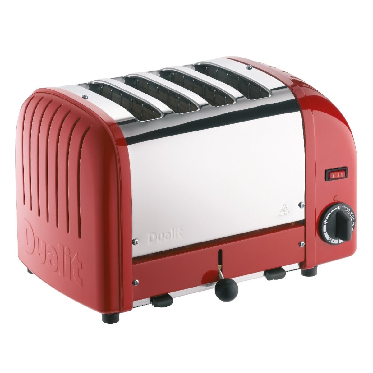 Dualit 40353 Classic Vario 4 Slot Toaster, Red