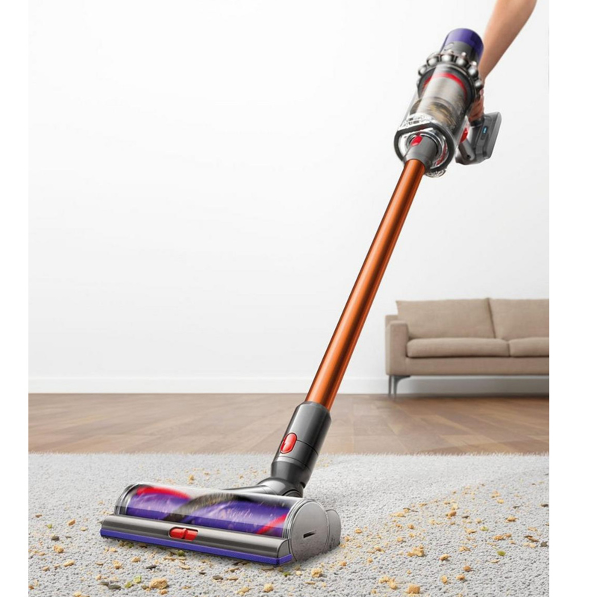 Dyson V10ABSOLUTENEW Cordless Stick Vacuum Cleaner, 60 Minutes Run Time