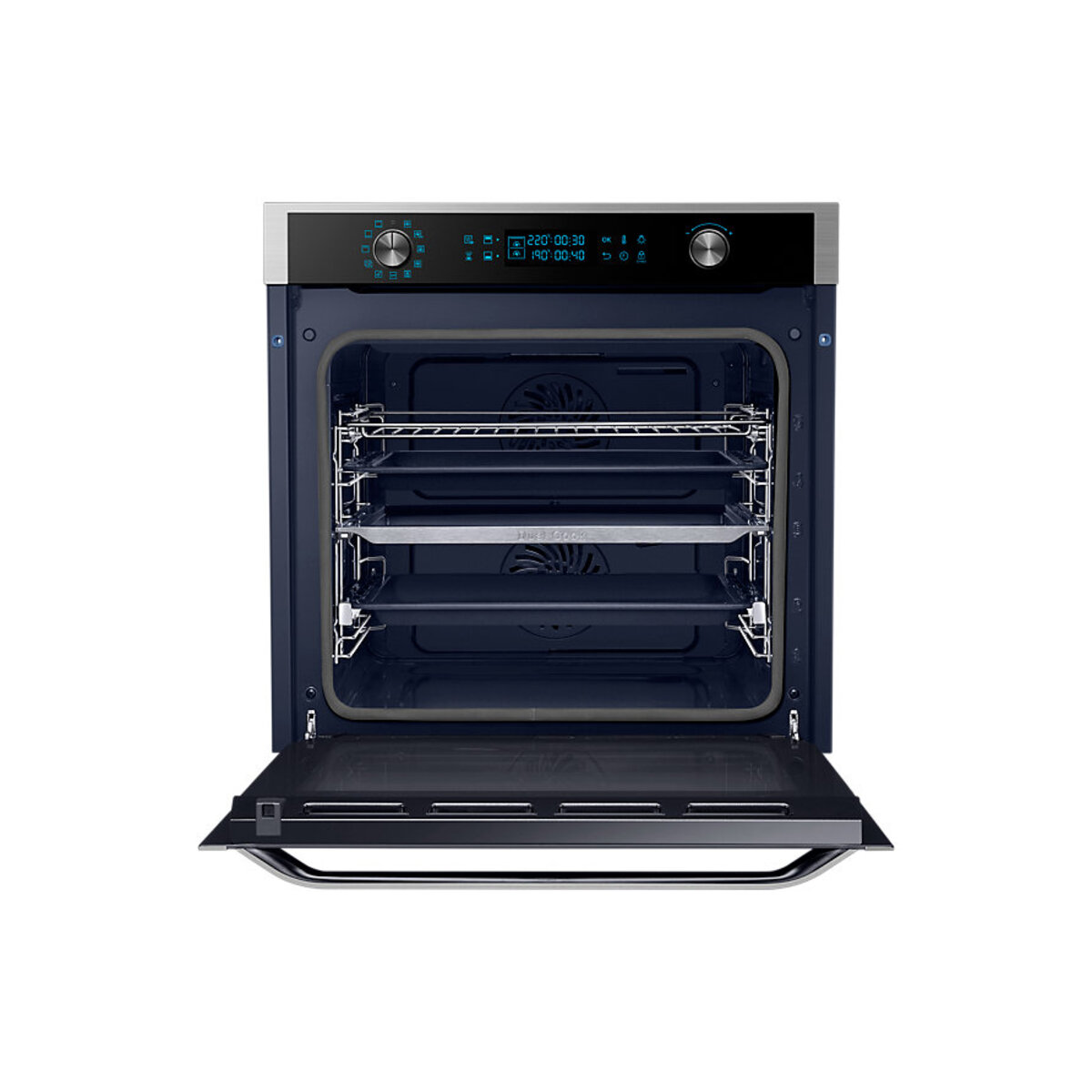 Samsung NV75J7570RS Electric Oven with Dual Cook, 75 Litre Capacity