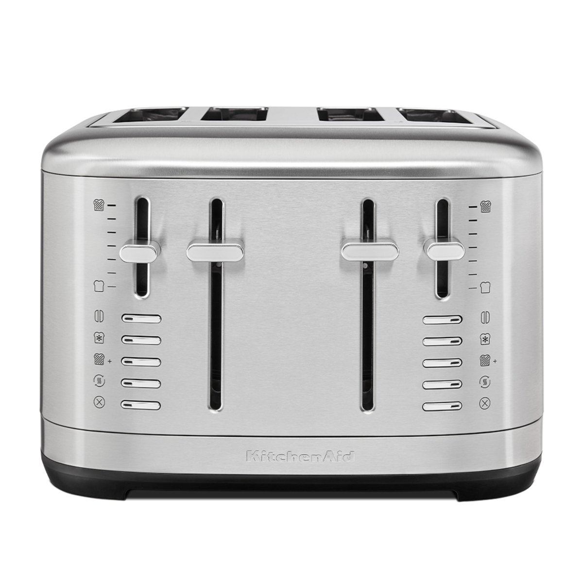 KitchenAid 5KMT4109BSX Manual Control 4 Slot Toaster, Stainless Steel