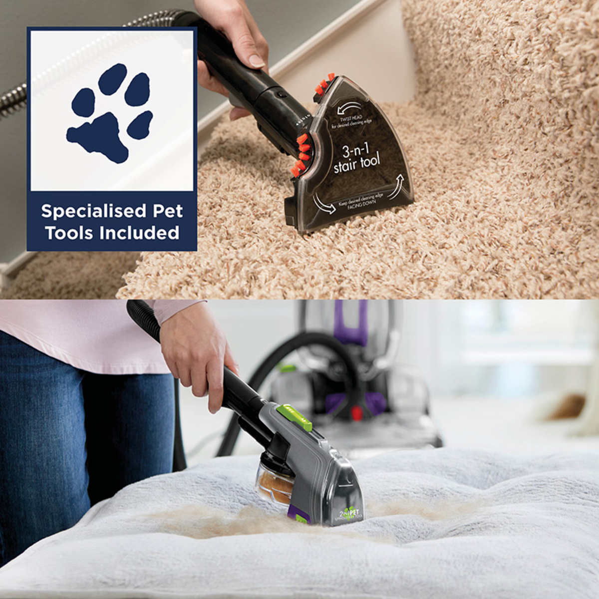 Image of Bissell 20666 ProHeat 2X Revolution Pet Pro Carpet Cleaner