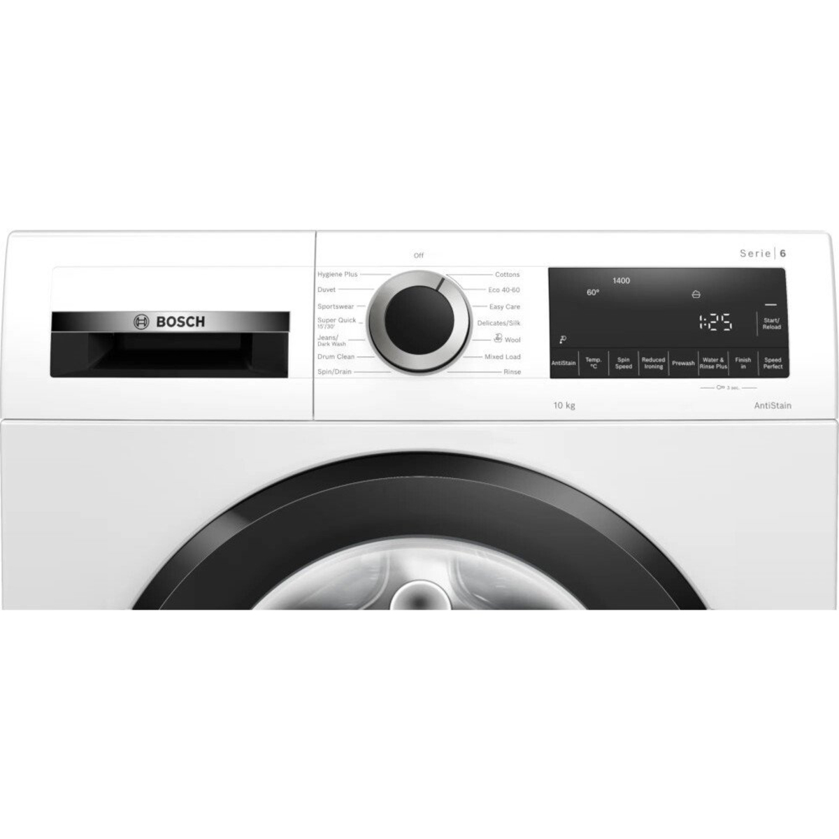 Bosch WGG25402GB Serie 6 A Rated 10kg 1400 Spin Washing Machine, White
