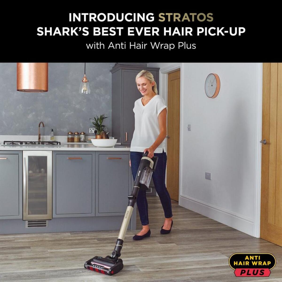 Shark IZ400UKT Stratos Anti Hair Wrap Plus Pet Pro Cordless Vacuum