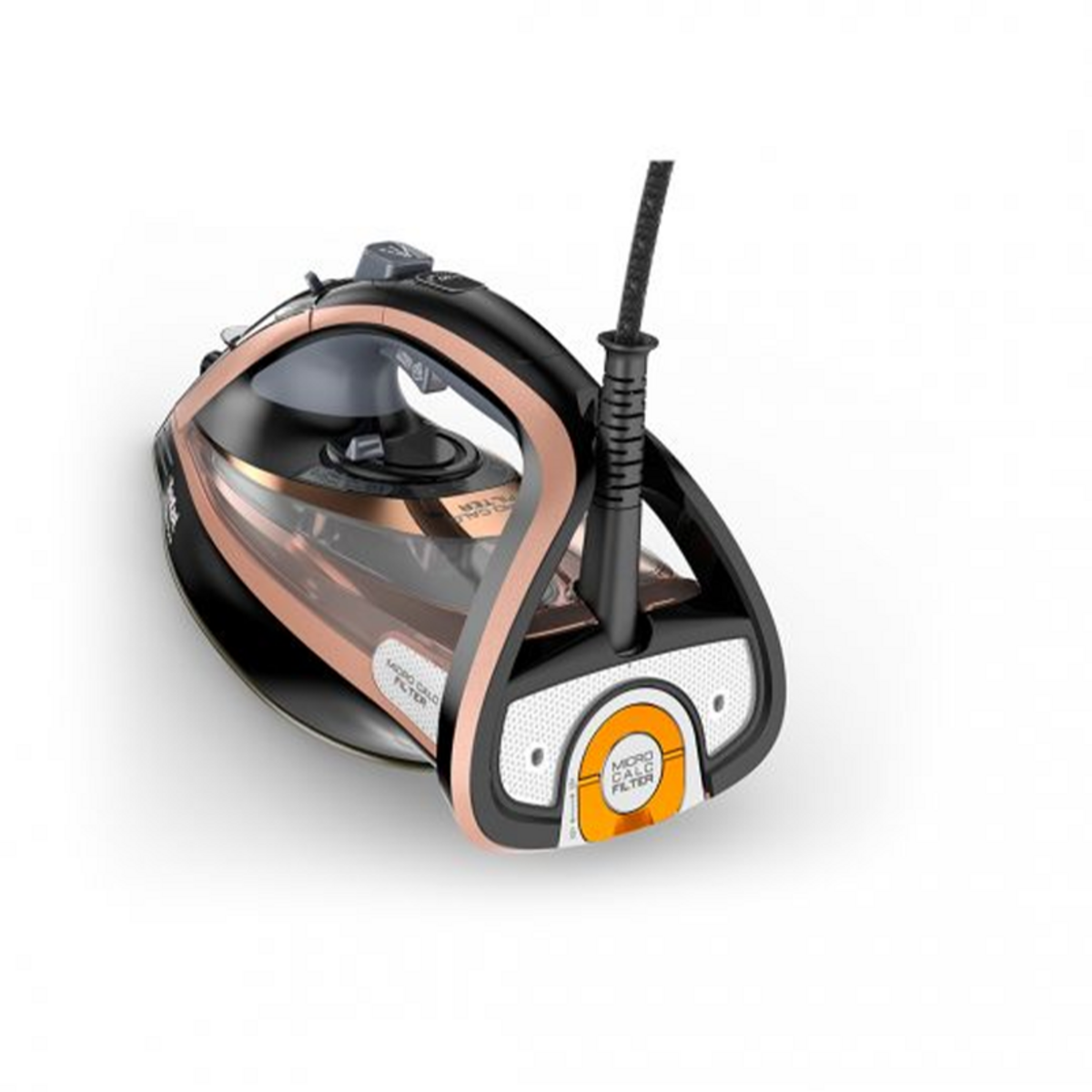 TEFAL FV9845G0 Ultimate Pure Anti-scale Steam Iron, Black / Rose Gold
