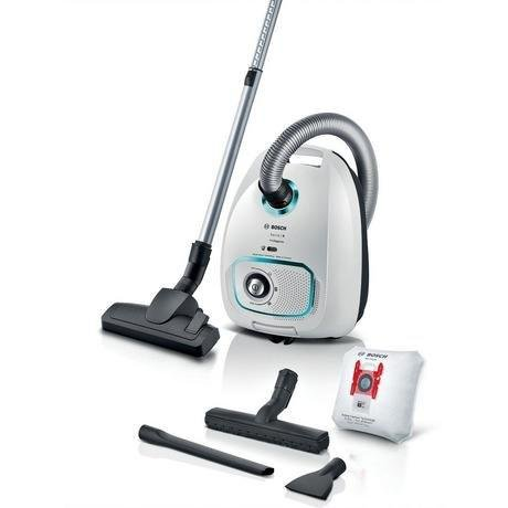 Bosch BGBS4HYGGB Serie 4 ProHygienic Bagged Vacuum Cleaner, White