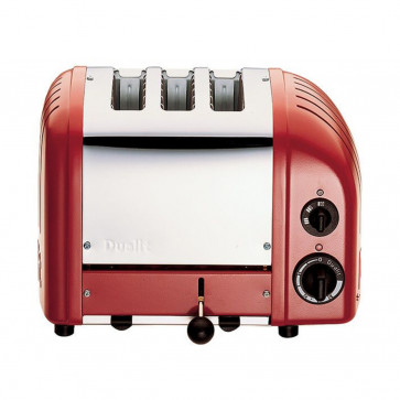 3 Slot Classic Vario AWS Toaster, Red