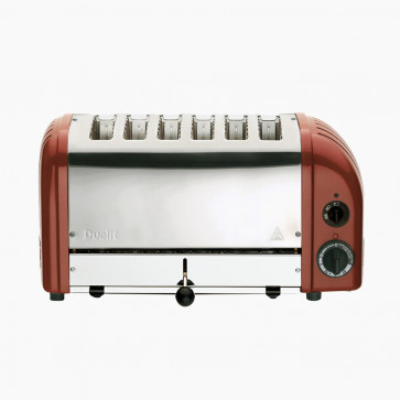 6 Slot Classic Toaster, Red