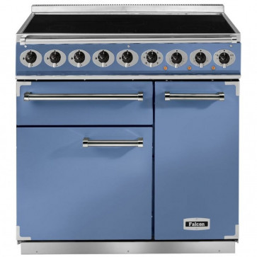 81850 - 90cm Deluxe Induction Range Cooker, China Blue