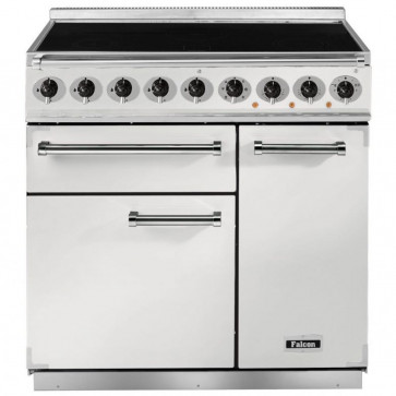 82430 - 90cm Deluxe Induction Range Cooker, White