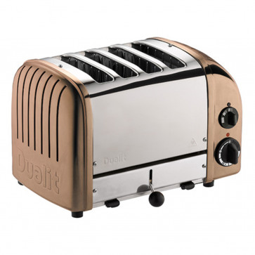 Classic Vario AWS 4 Slot Toaster, Copper