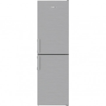 F Rated 55cm Frost Free Fridge Freezer, Stainless Steel