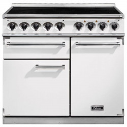 100150 - 100cm Deluxe Induction Range Cooker, White