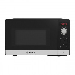 800w 20 Litres Solo Microwave Oven, Black/Stainless