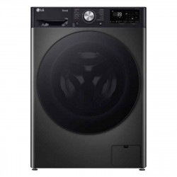 A Rated 13kg 1400 RPM Washing Machine, Black Metallic