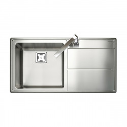 Arlington Stainless Steel Inset Sink 1 Bowl, Polished
