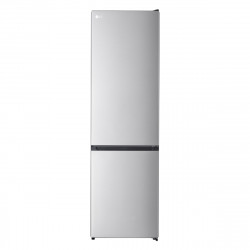 D Rated 336L Total no Frost Fridge Freezer, Silver
