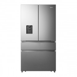 E Rated American Style Fridge Freezer - Stainless Steel