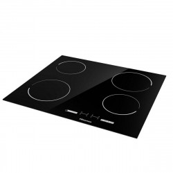 Electric Ceramic Hob with Touch Control, Black