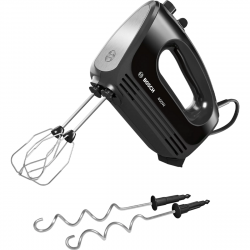 Hand mixer CleverMixx, Brushed stainless steel / Black