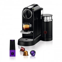 Nespresso CITIZ & Milk Coffee Machine, aeroccino 3, Blk