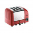 3 Slot Vario Toaster, Red