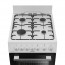 50cm Single Oven Gas Cooker in White
